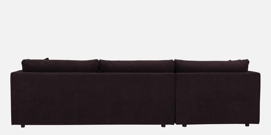 Northern Fabric Rhs Sectional Sofa 3 Lounger In Cara Brown Colour - Febonic Living