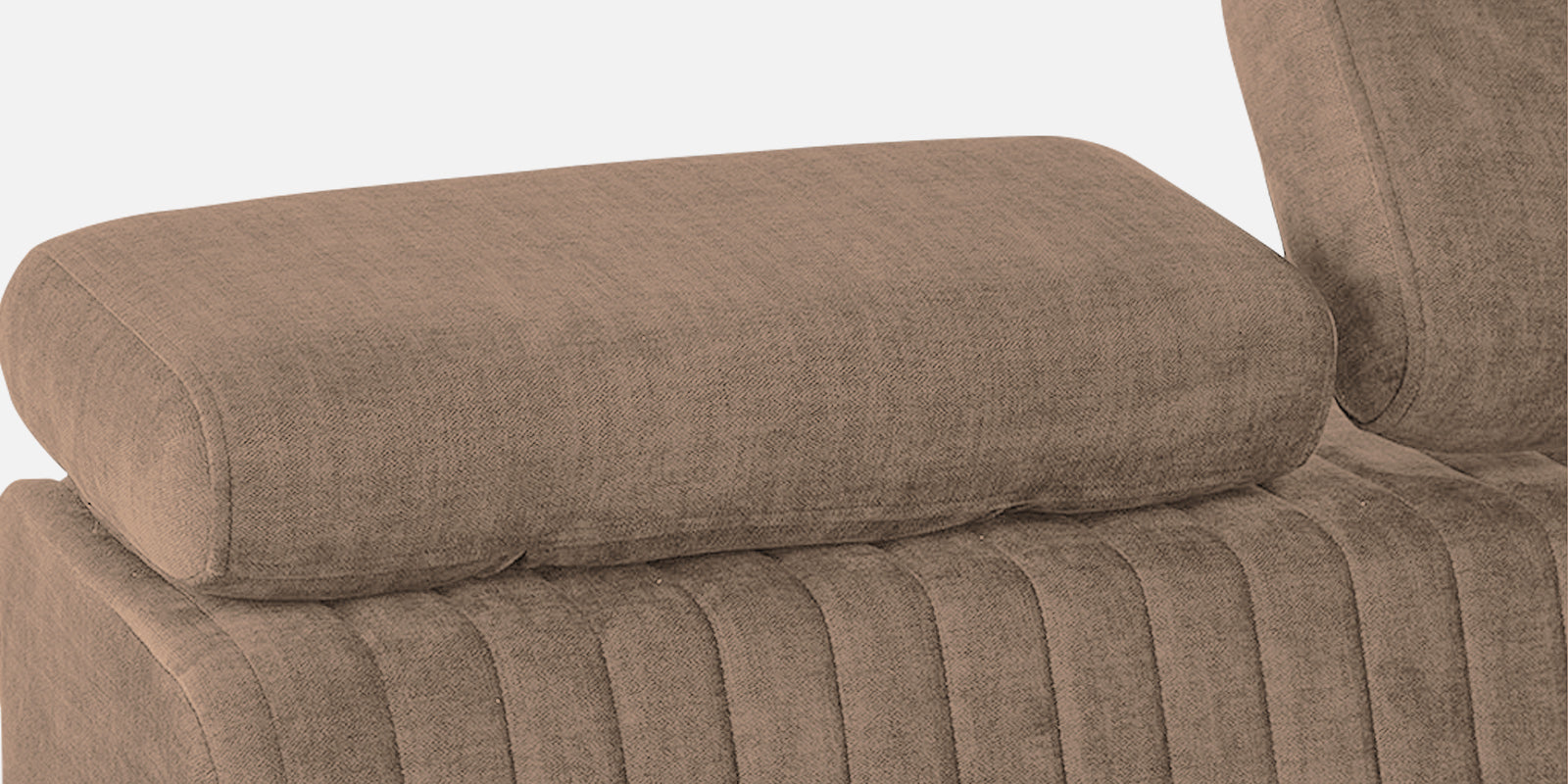 Draco Fabric 2 Seater Sofa In Cookie Beige Colour