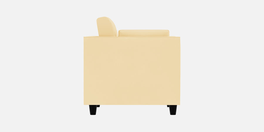 Bristo Velvet 3 Seater Sofa In Sandy Beige Colour With Storage - Febonic Living