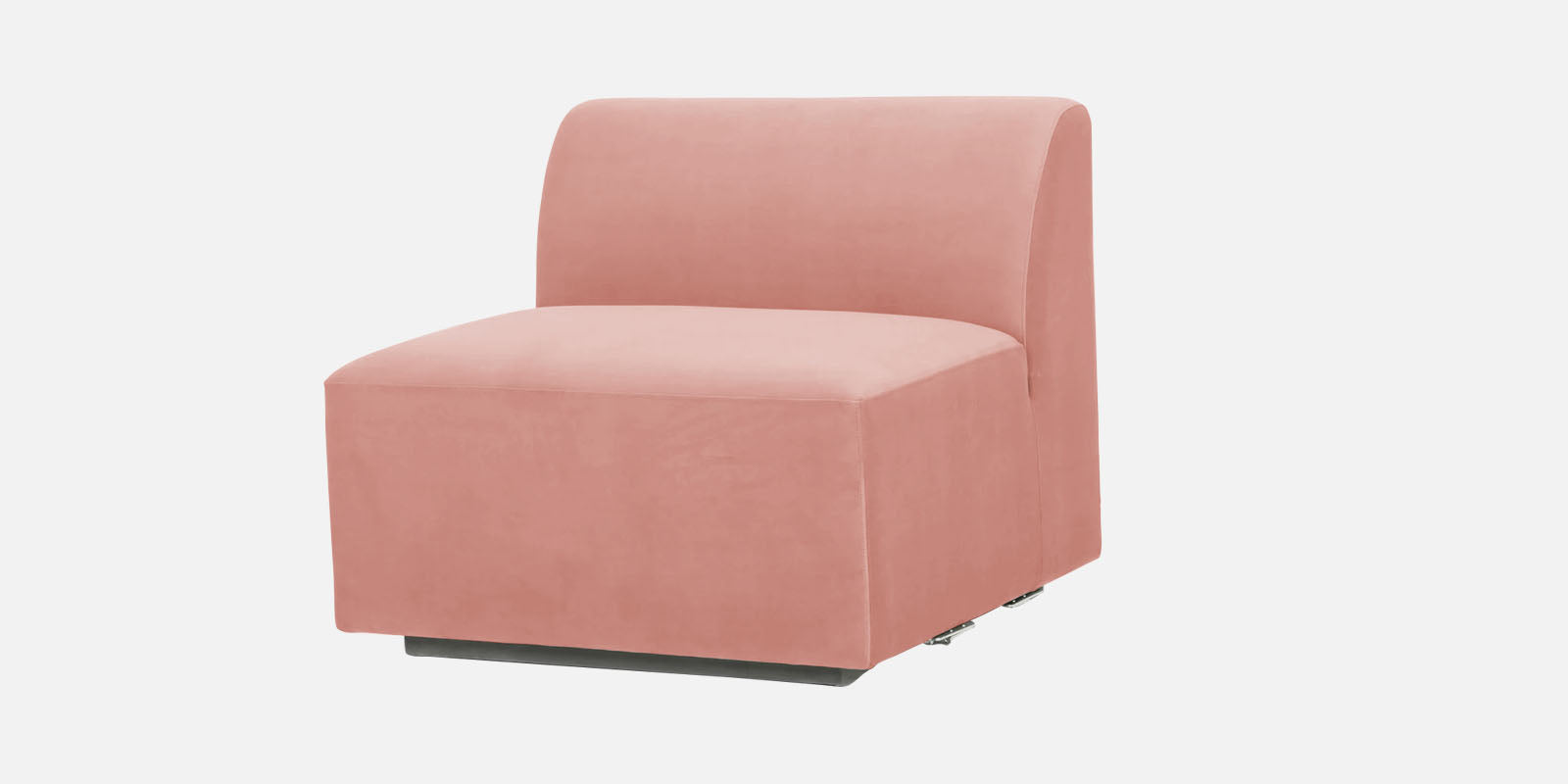 Bufa Velvet 3 Seater Sofa in Blush Pink Colour