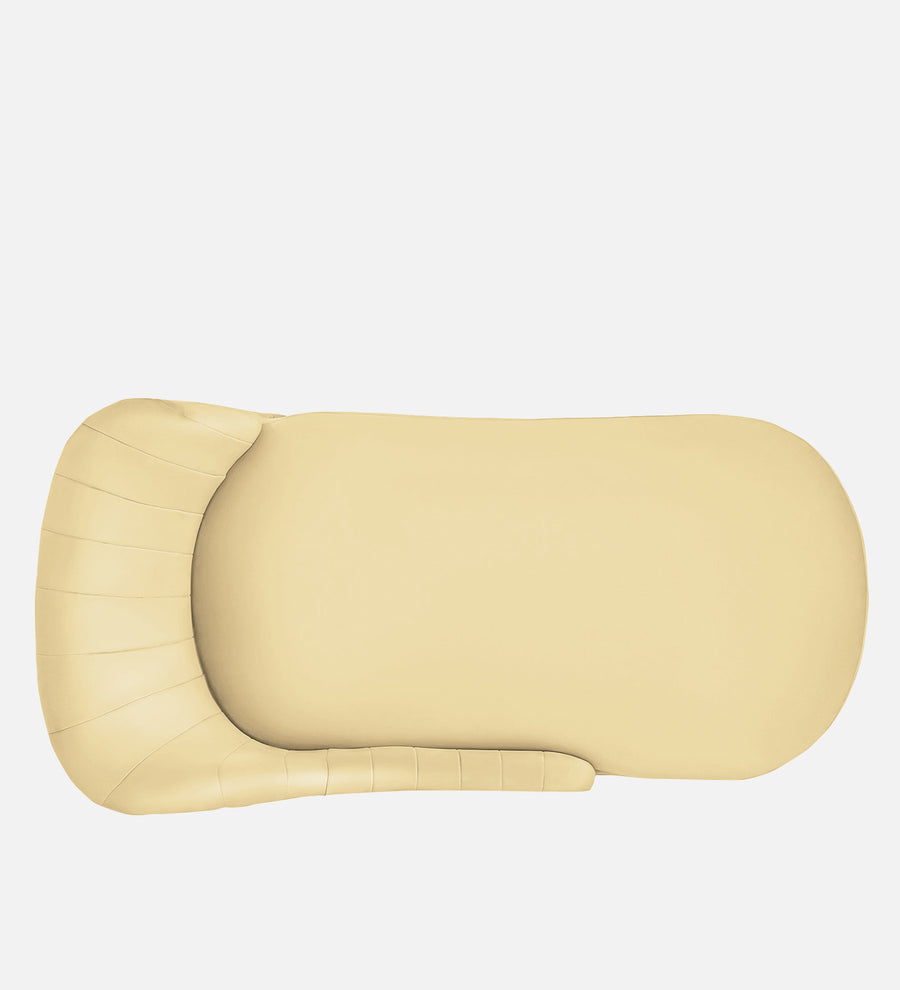 Flora Velvet Rhs Chaise Lounger In Sandy Beige Colour - Febonic Living