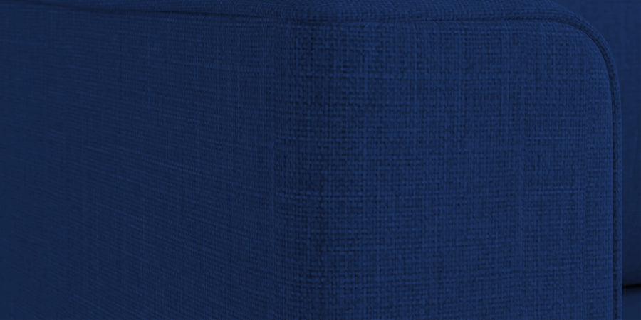 Kenia Fabric 2 Seater Foldable Sofa Cum Bed In Royal Blue Colour - Febonic Living