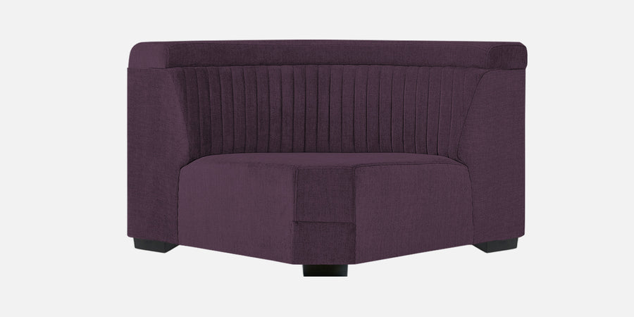 Draco Fabric 6 Seater Corner Sofa In Greek Purple Colour - Febonic Living