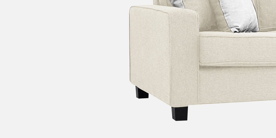 Ladybug Fabric 3 Seater Sofa In Ivory Cream Colour - Febonic Living