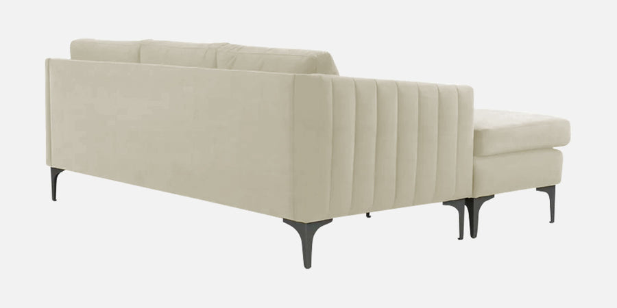 Haru Fabric Rhs Sectional Sofa 2 Lounger In Warm White Colour - Febonic Living