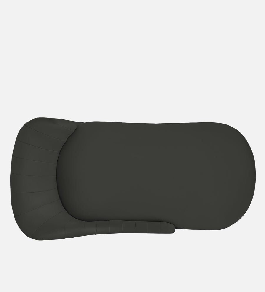 Flora Velvet Rhs Chaise Lounger In Hory Grey Colour - Febonic Living