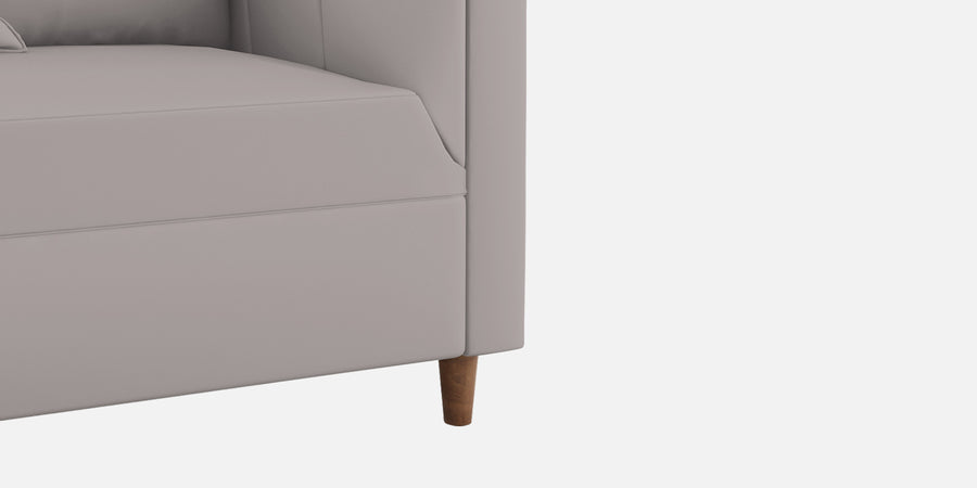 Rubi Velvet 3 Seater Sofa In Pearl Grey Colour - Febonic Living