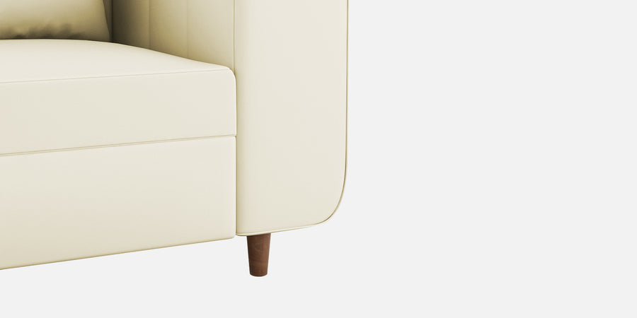 Sumo Velvet 3 Seater Sofa In Warm White Colour - Febonic Living