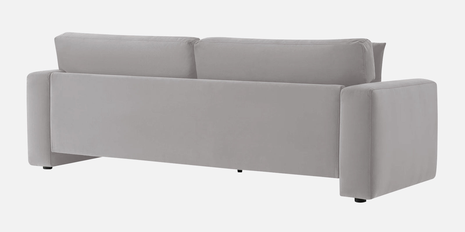 Kosta Velvet 3 Seater Sofa in light grey Colour