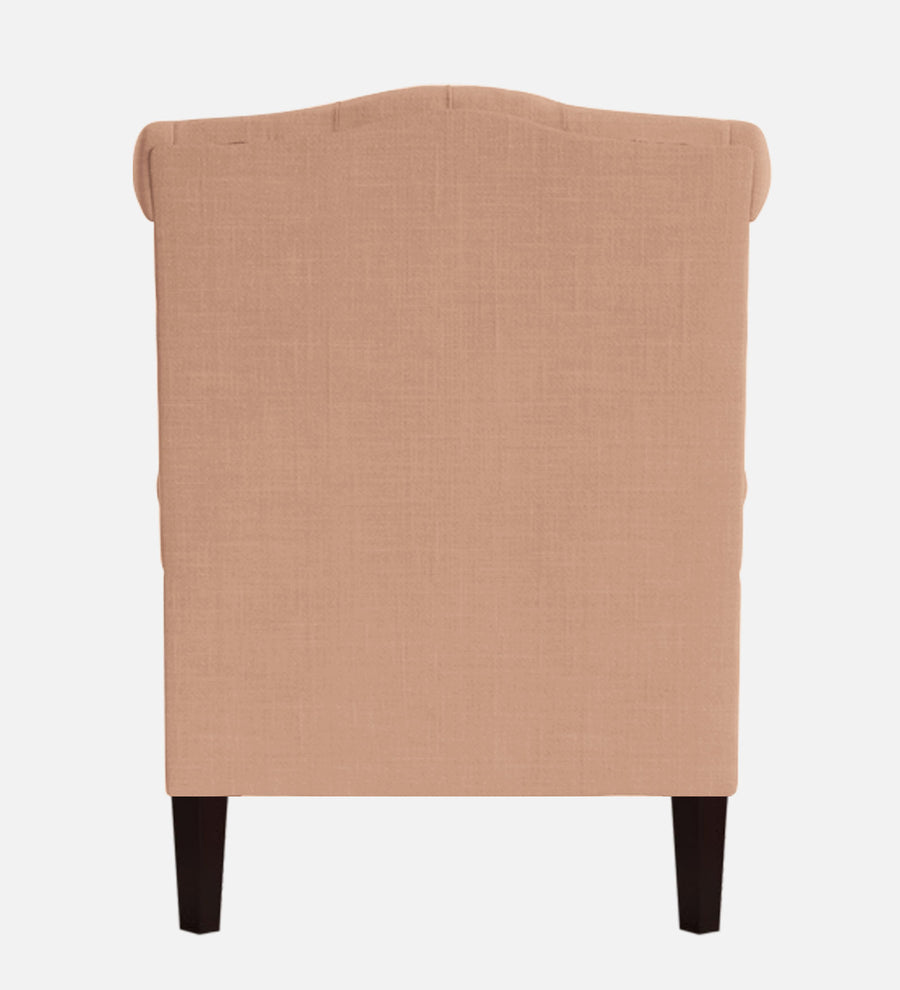 Nottage Fabric Wing Chair In Cosmic Beige Colour - Febonic Living