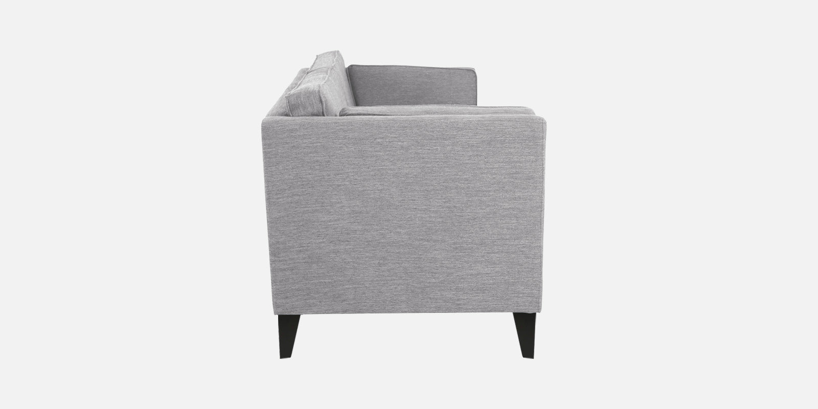 Nigar Fabric 3 Seater Sofa in Lit Grey Colour