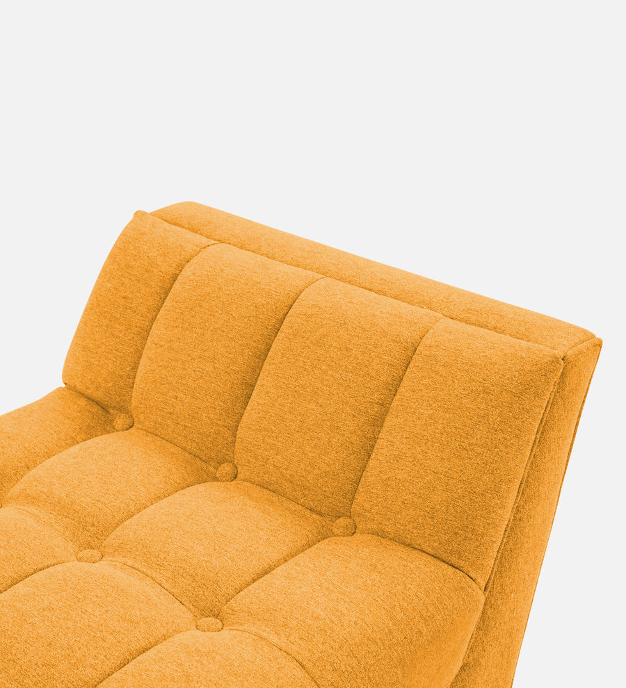 Cartes Velvet Bench In Safforn Yellow Colour - Febonic Living