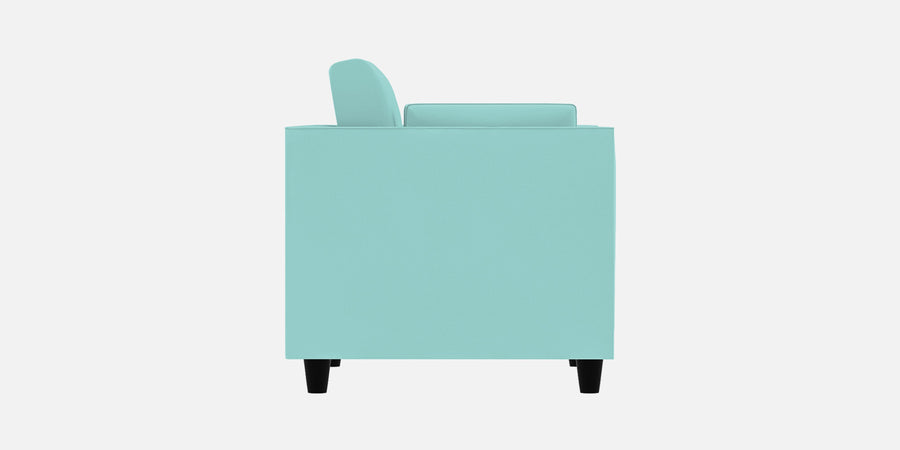 Bristo Velvet 2 Seater Sofa In Barmunda Aqua Colour With Storage - Febonic Living