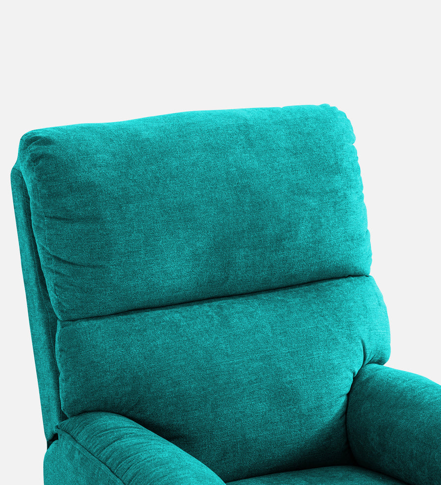 Abby Fabric 1 Seater Motorized Recliner In Sea Green Colour - Febonic Living
