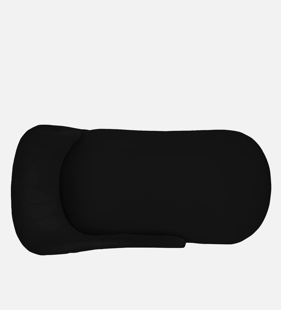 Flora Velvet Rhs Chaise Lounger In Adam Black Colour - Febonic Living