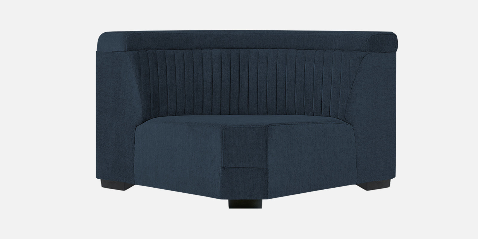 Draco Fabric 6 Seater Corner Sofa In Denim Blue Colour - Febonic Living