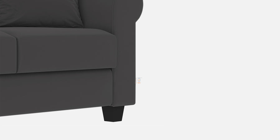 Numonk Velvet 2 Seater Sofa In Davy Grey Colour - Febonic Living
