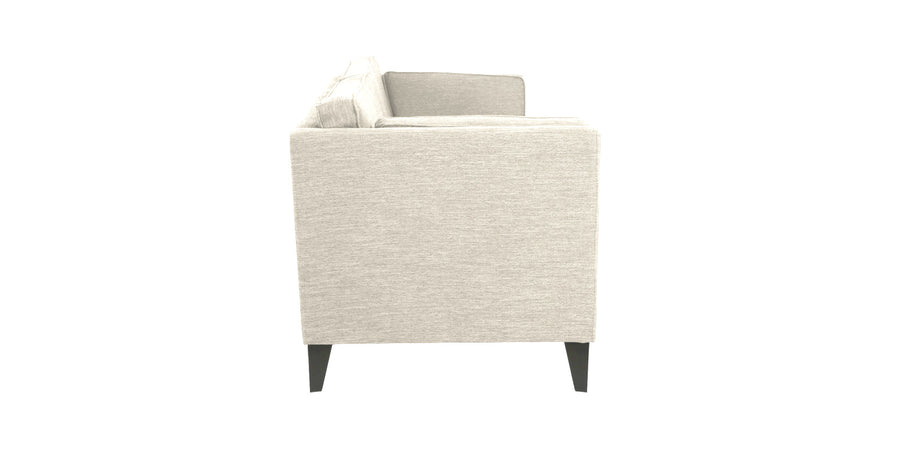 Nigar Fabric 2 Seater Sofa In Ivory Cream Colour - Febonic Living