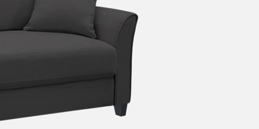 Daroo Velvet 3 Seater Sofa In Davy Grey Colour - Febonic Living