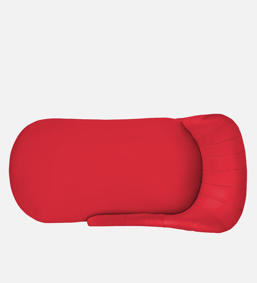 Flora Velvet Lhs Chaise Lounger In Ox Blood Maroon Colour - Febonic Living