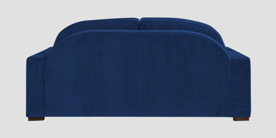 Dara Fabric 2 Seater Sofa In Royal Blue Colour - Febonic Living