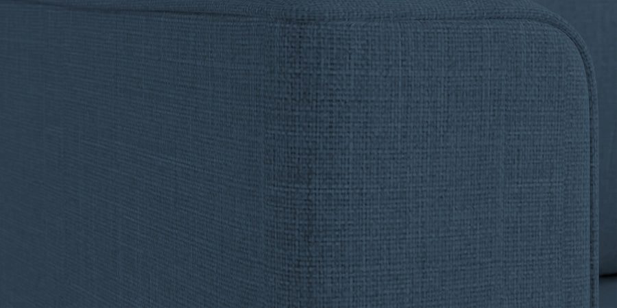 Kenia Fabric 2 Seater Foldable Sofa Cum Bed In Light Blue Colour - Febonic Living
