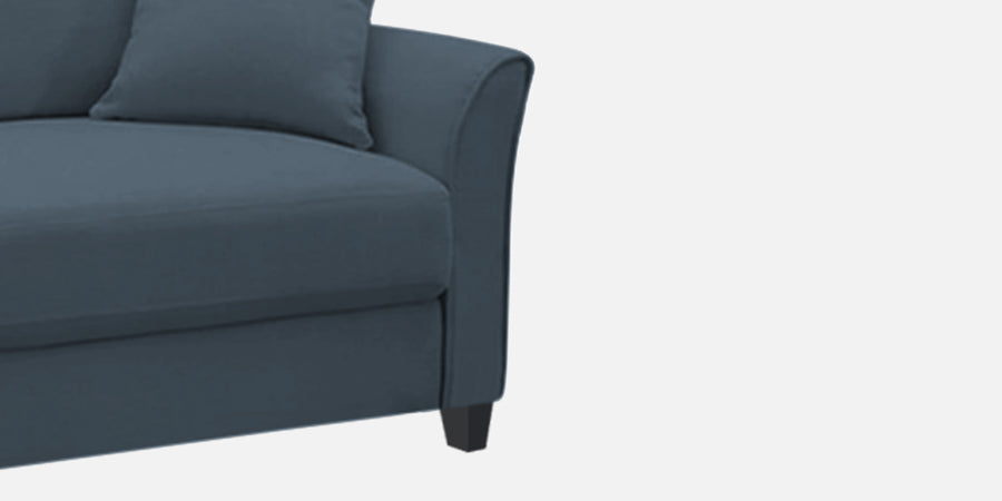 Daroo Velvet 3 Seater Sofa In Oxford Blue Colour - Febonic Living