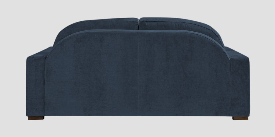 Dara Fabric 2 Seater Sofa In Denim Blue Colour - Febonic Living