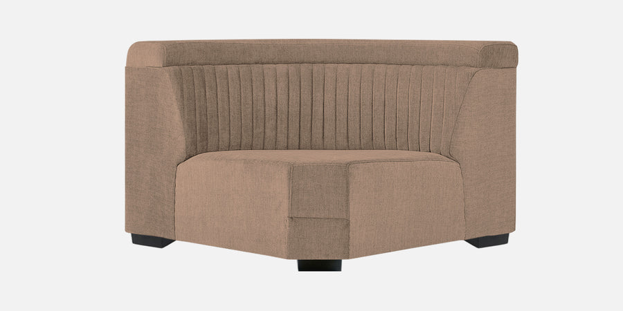 Draco Fabric 6 Seater Corner Sofa In Cookie Beige Colour - Febonic Living