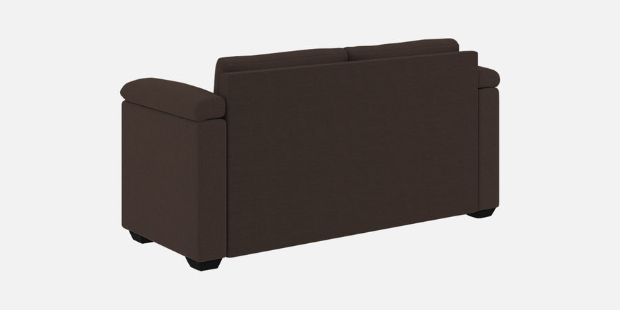 Andres Fabric 2 Seater Sofa In Coco Brown Colour - Febonic Living