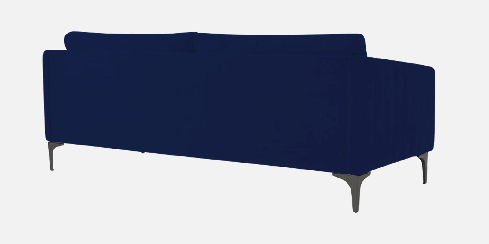 Haru Velvet 3 Seater Sofa in Royal Blue Colour