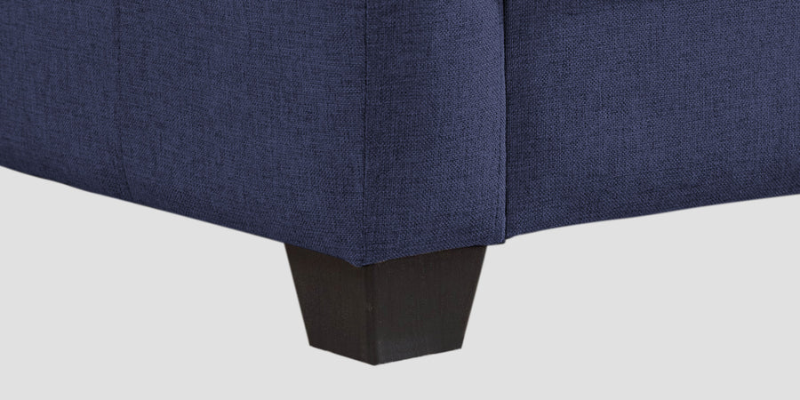 Devo Fabric 2 Seater Sofa In Slate Blue Colour - Febonic Living