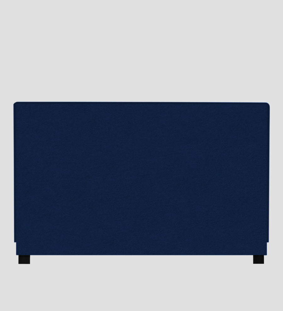 Asyra Velvet Upholstered King Size Bed In Imperial Blue Colour With Box Storage - Febonic Living