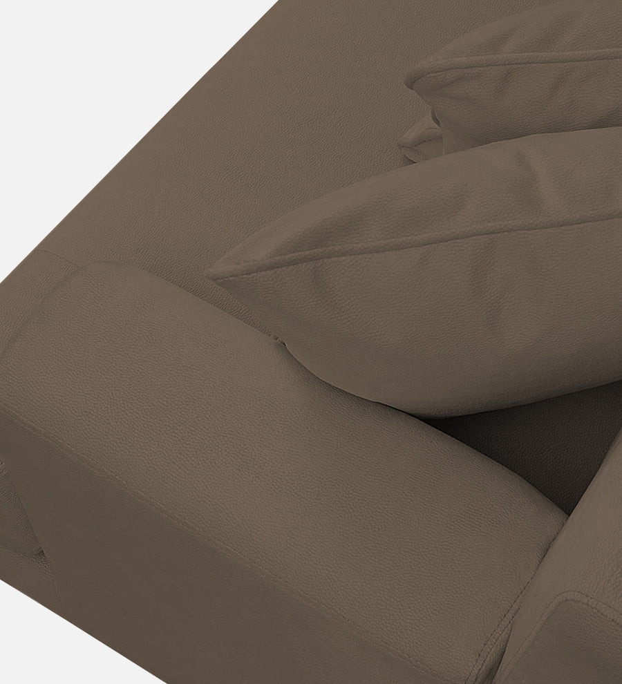 Woody Fabric 1 Seater Sofa In Broco Dust Colour - Febonic Living