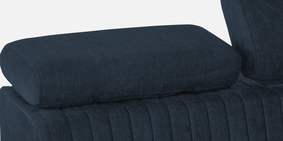 Draco Fabric 2 Seater Sofa In Denim Blue Colour - Febonic Living