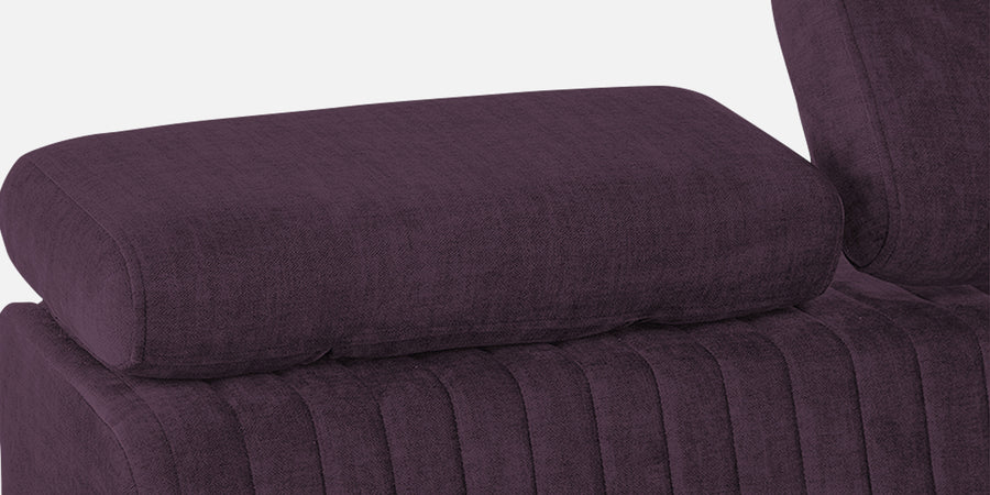 Draco Fabric 3 Seater Sofa In Greek Purple Colour - Febonic Living