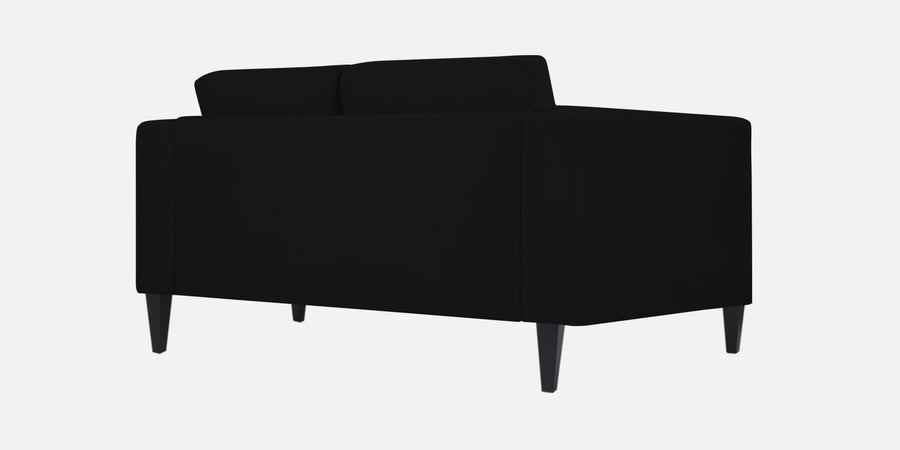 Jasper Velvet 2 Seater Sofa In Adam Black Colour - Febonic Living