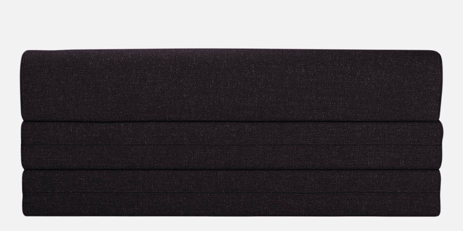 Fleepy Fabric 3 Seater Foldable Sofa Cum Bed In Cara Brown Colour - Febonic Living
