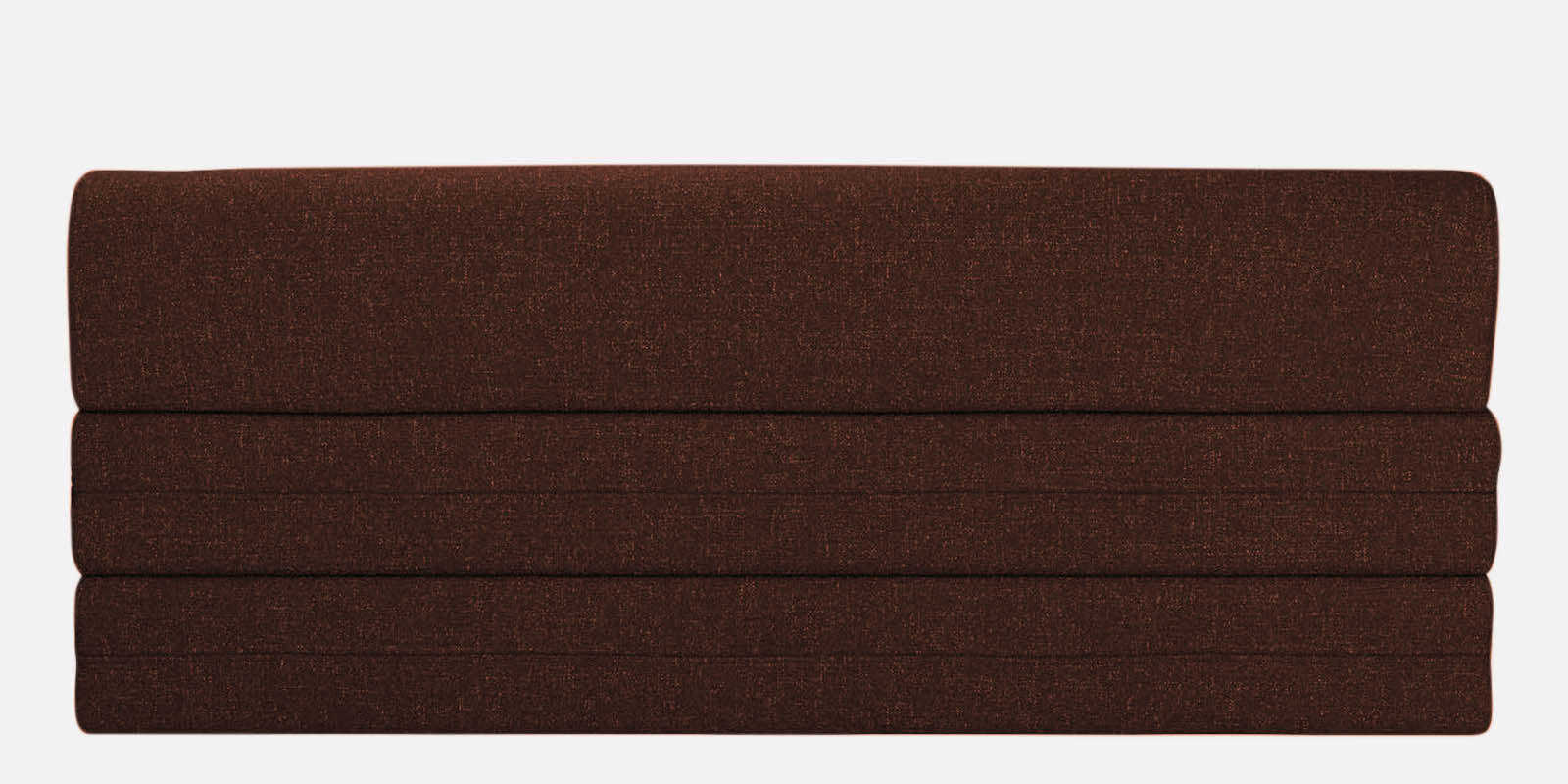 Fleepy Fabric 3 Seater Futon Sofa Cum Bed in Coffee Brown Colour