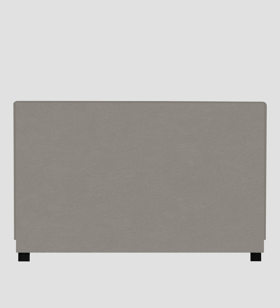 Asyra Velvet Upholstered King Size Bed In Echo Grey Colour With Box Storage - Febonic Living