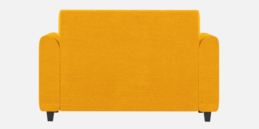 Denmark Fabric 2 Seater Sofa In Bold Yellow Colour - Febonic Living
