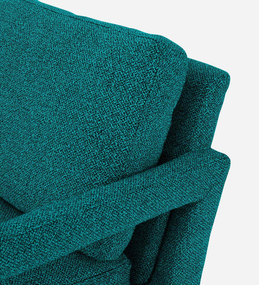 Olsen Fabric Arm Chair In Sea Green Colour - Febonic Living