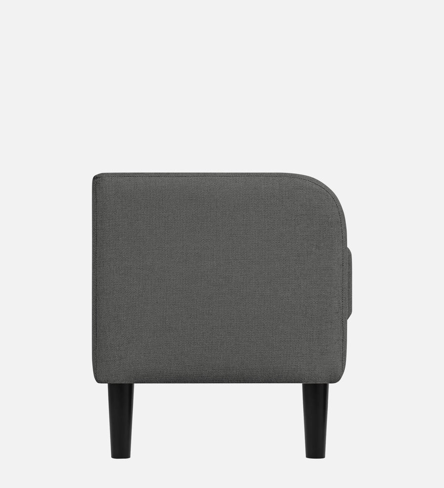 Maya Fabric Bench In Charcoal Grey Colour - Febonic Living