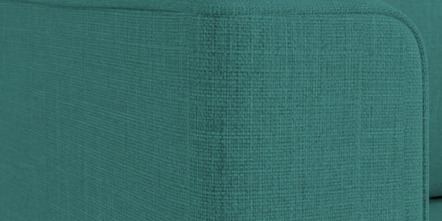 Kenia Fabric 2 Seater Foldable Sofa Cum Bed In Sea Green Colour - Febonic Living
