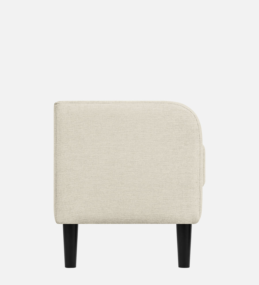 Maya Fabric Bench In Ivory Cream Colour - Febonic Living
