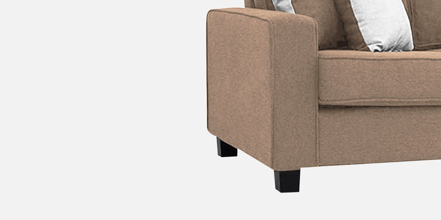 Ladybug Fabric 3 Seater Sofa In Cookie Beige Colour - Febonic Living
