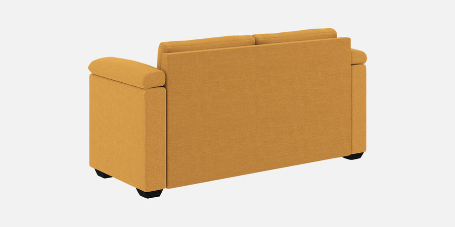 Andres Fabric 2 Seater Sofa In Blush Yellow Colour - Febonic Living