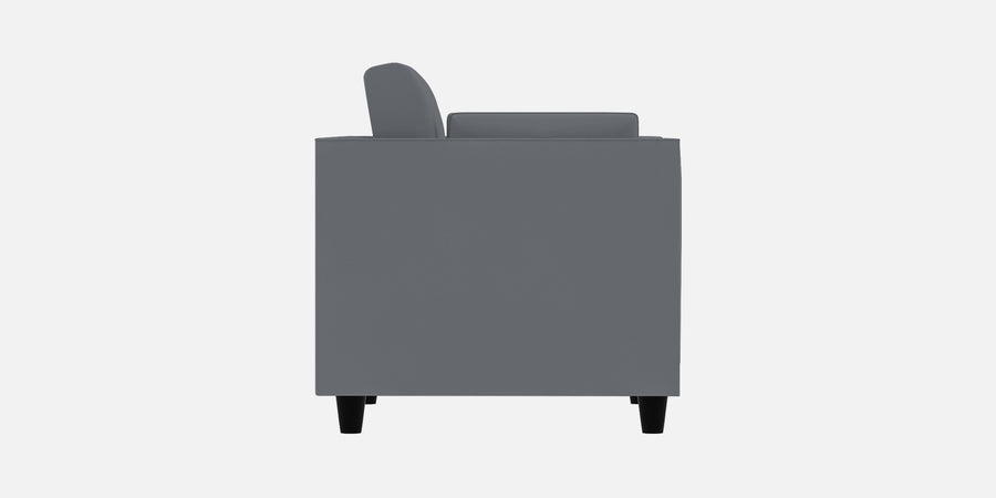 Bristo Velvet 3 Seater Sofa In Pubble Grey Colour With Storage - Febonic Living
