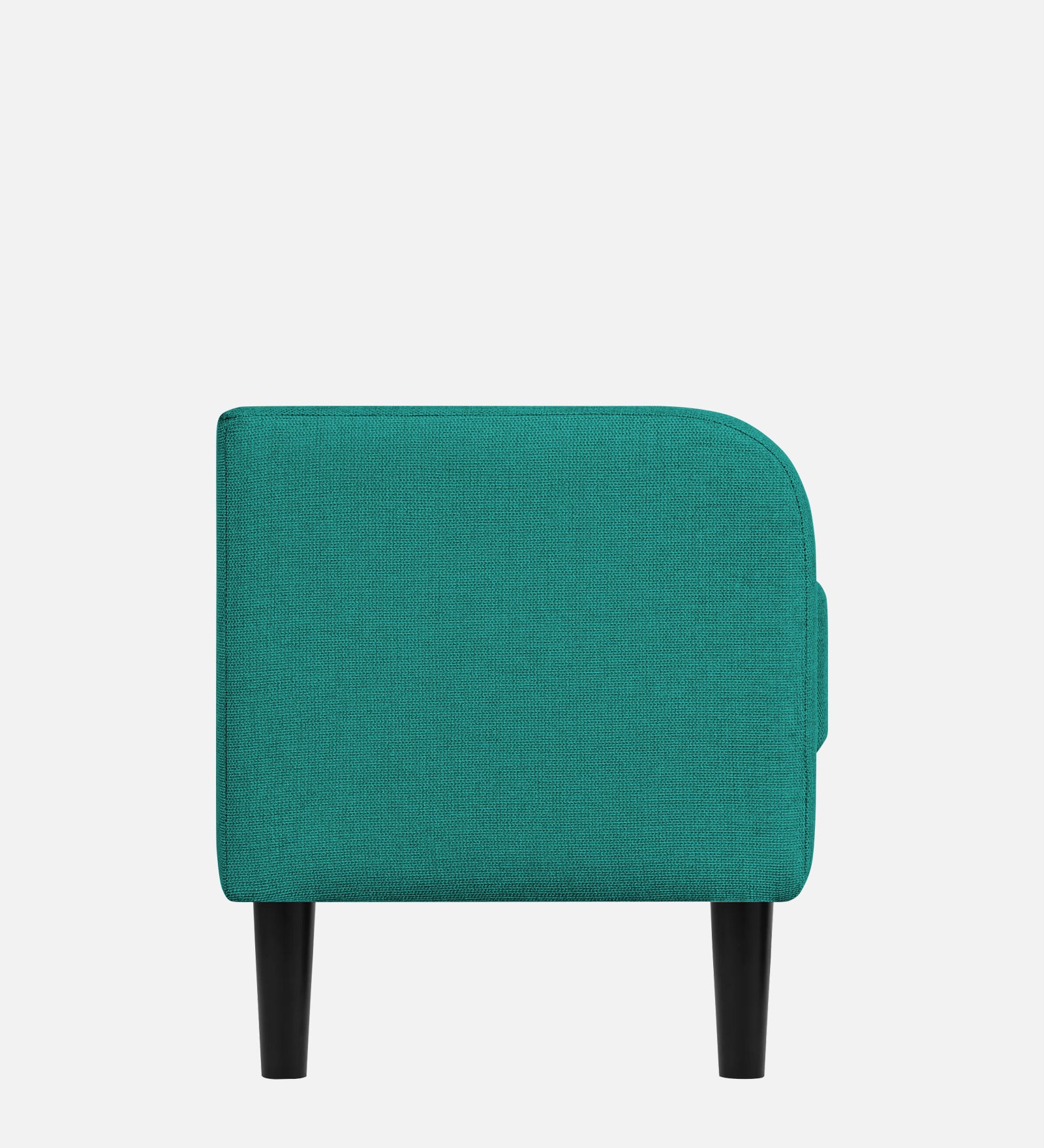 Maya Fabric Bench In Sea Green Colour