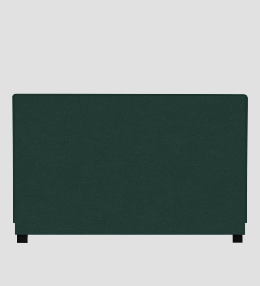 Asyra Velvet Upholstered King Size Bed In Forest Green Colour With Box Storage - Febonic Living